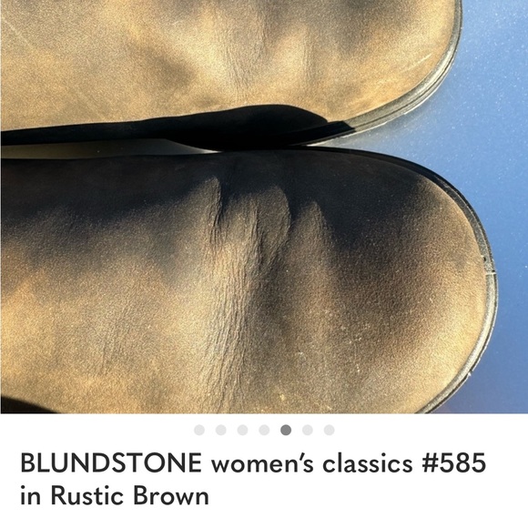 BLUNDSTONE women’s classics #585 in Rustic Brown - Picture 5 of 7